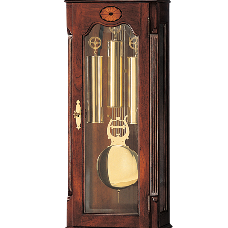 Howard Miller Taylor Grandfather Clock 610648 cable-driven weights and pendulum - Premier Clocks