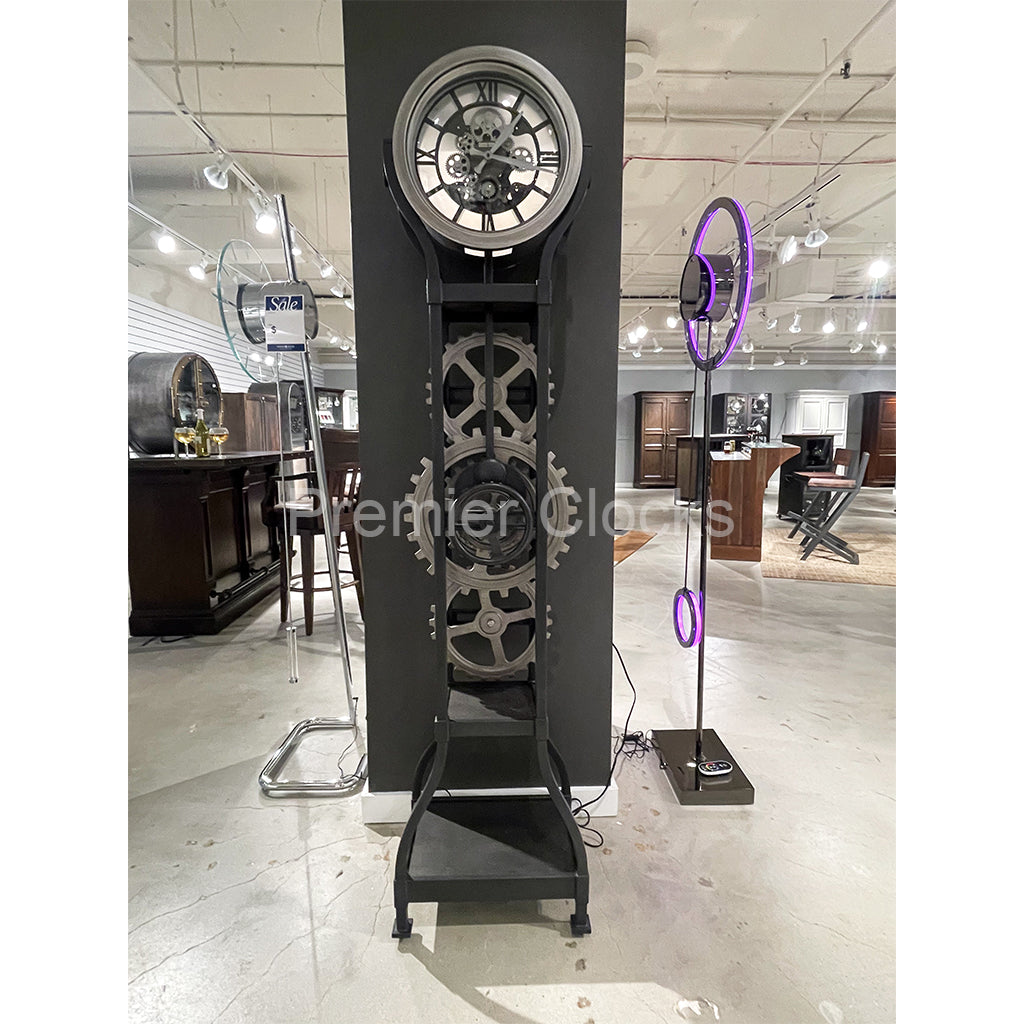 Howard Miller Theodore Floor Clock 615164 real photo of the front - Premier Clocks