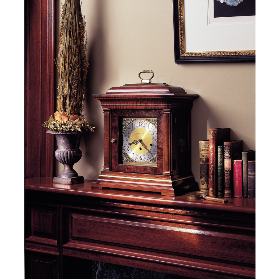 Howard Miller Thomas Tompion Mantel Clock 612436 in interior decor - Premier Clocks