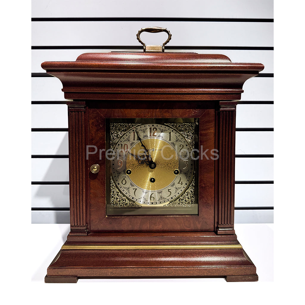 Howard Miller Thomas Tompion Mantel Clock 612436 real photo of the front - Premier Clocks