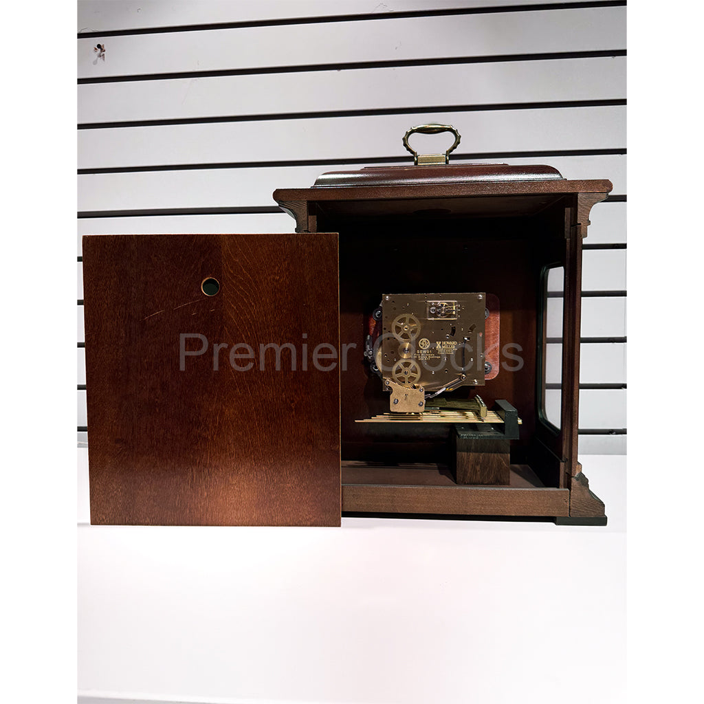 Howard Miller Thomas Tompion Mantel Clock 612436 real photo of the mechanical movement with chimes - Premier Clocks