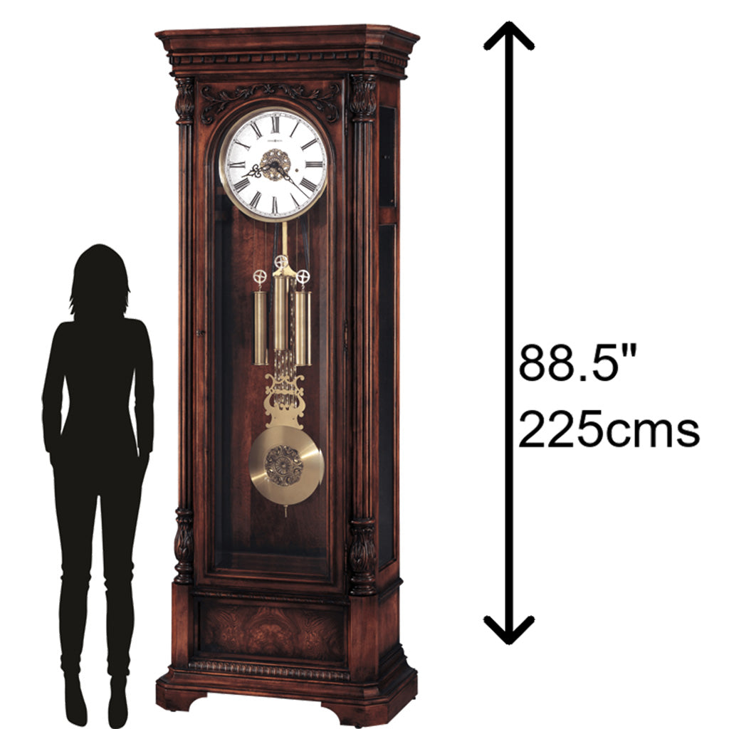 Howard Miller Trieste Grandfather Clock 611009 scale - Premier Clocks