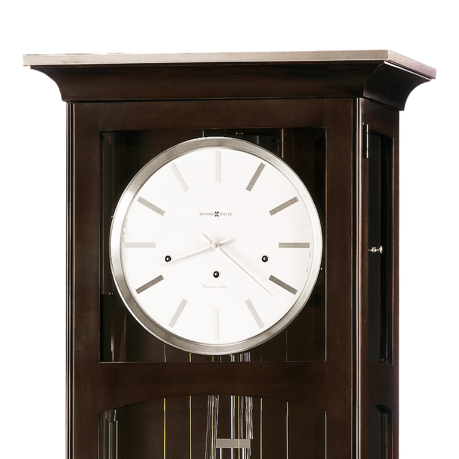 Howard Miller Urban II Floor Clock 610866 dial - Premier Clocks