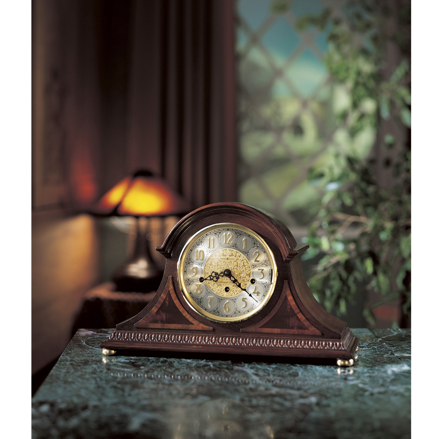 Howard Miller Webster Mantel Clock 613559 in interior decor - Premier Clocks