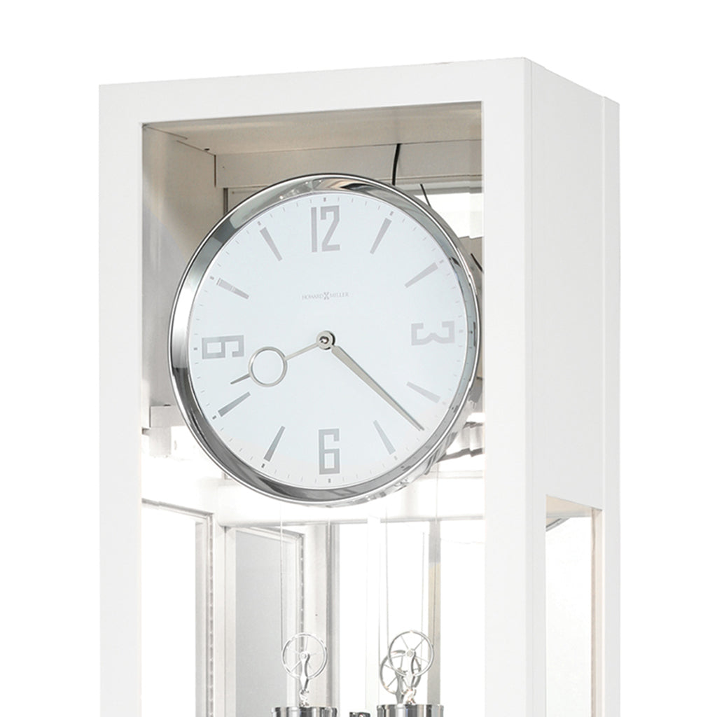 Howard Miller Whitelock Floor Clock 611259 dial - Premier Clocks