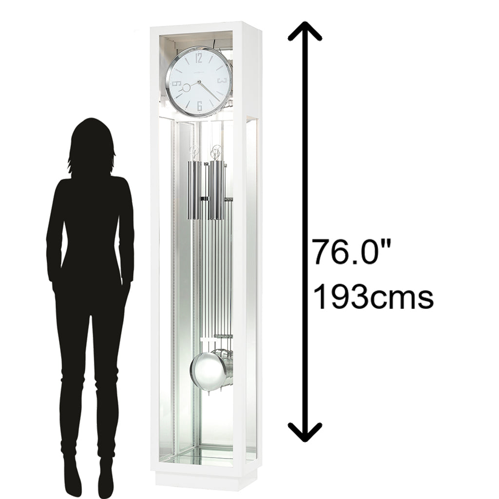 Howard Miller Whitelock Floor Clock 611259 scale - Premier Clocks