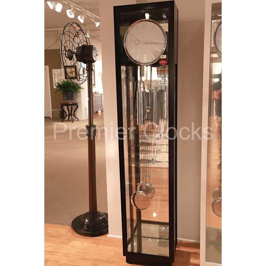 Howard Miller Whitelock II Floor Clock 611258 real photo front - Premier Clocks