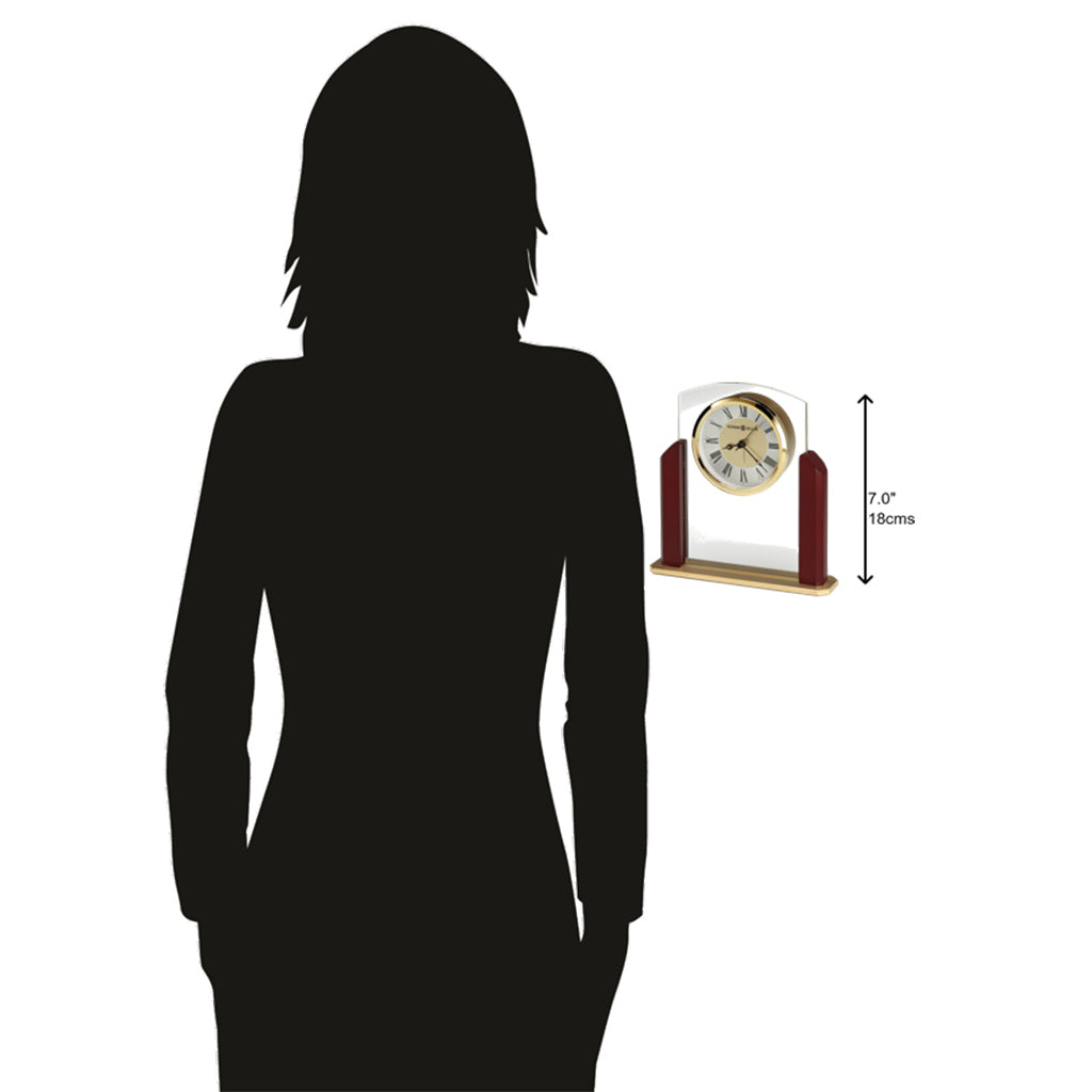 Howard Miller Winfield Table Clock 645790 scale - Premier Clocks