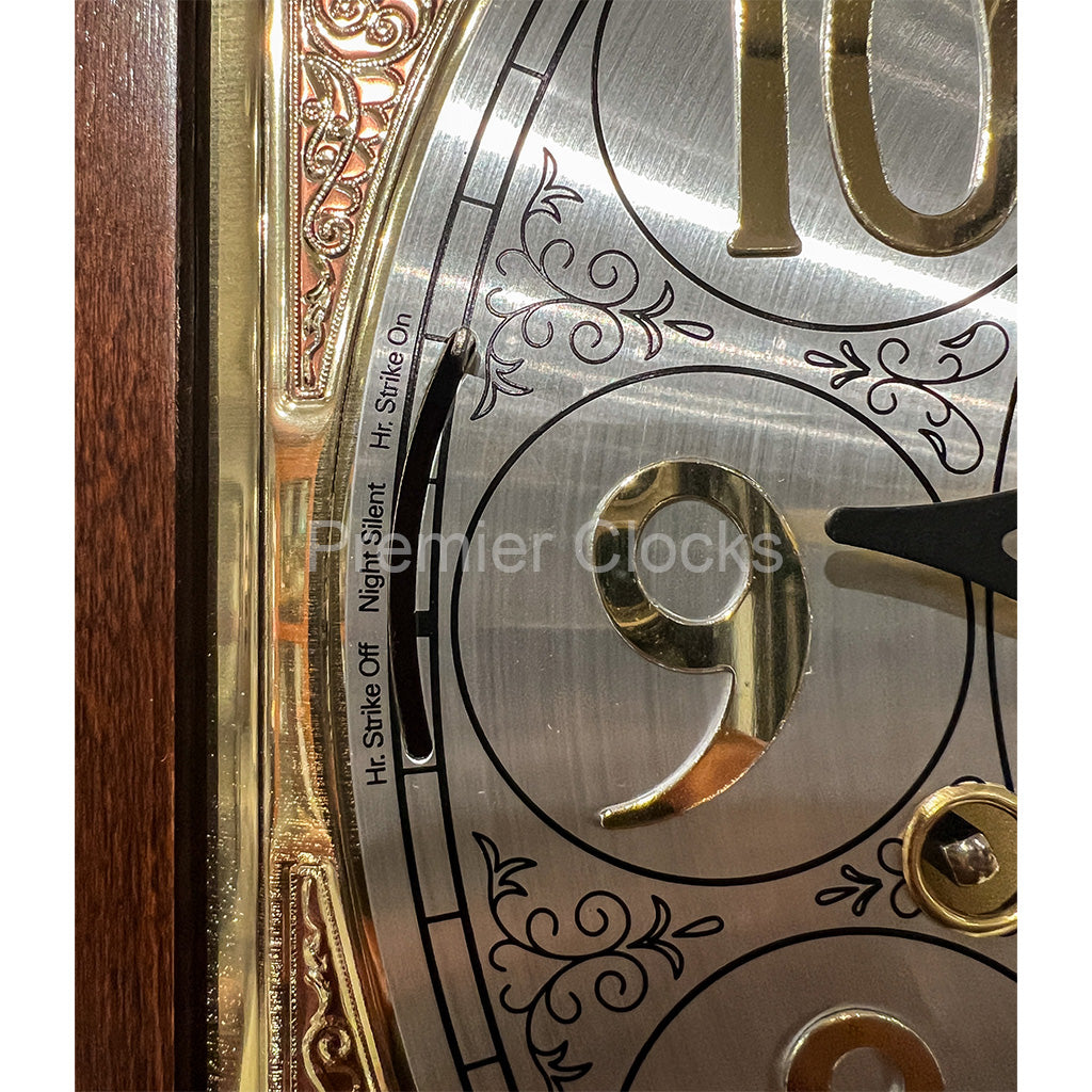 Howard Miller Winterhalder II Grandfather Clock 611188 real photo of the additional features - Premier Clocks
