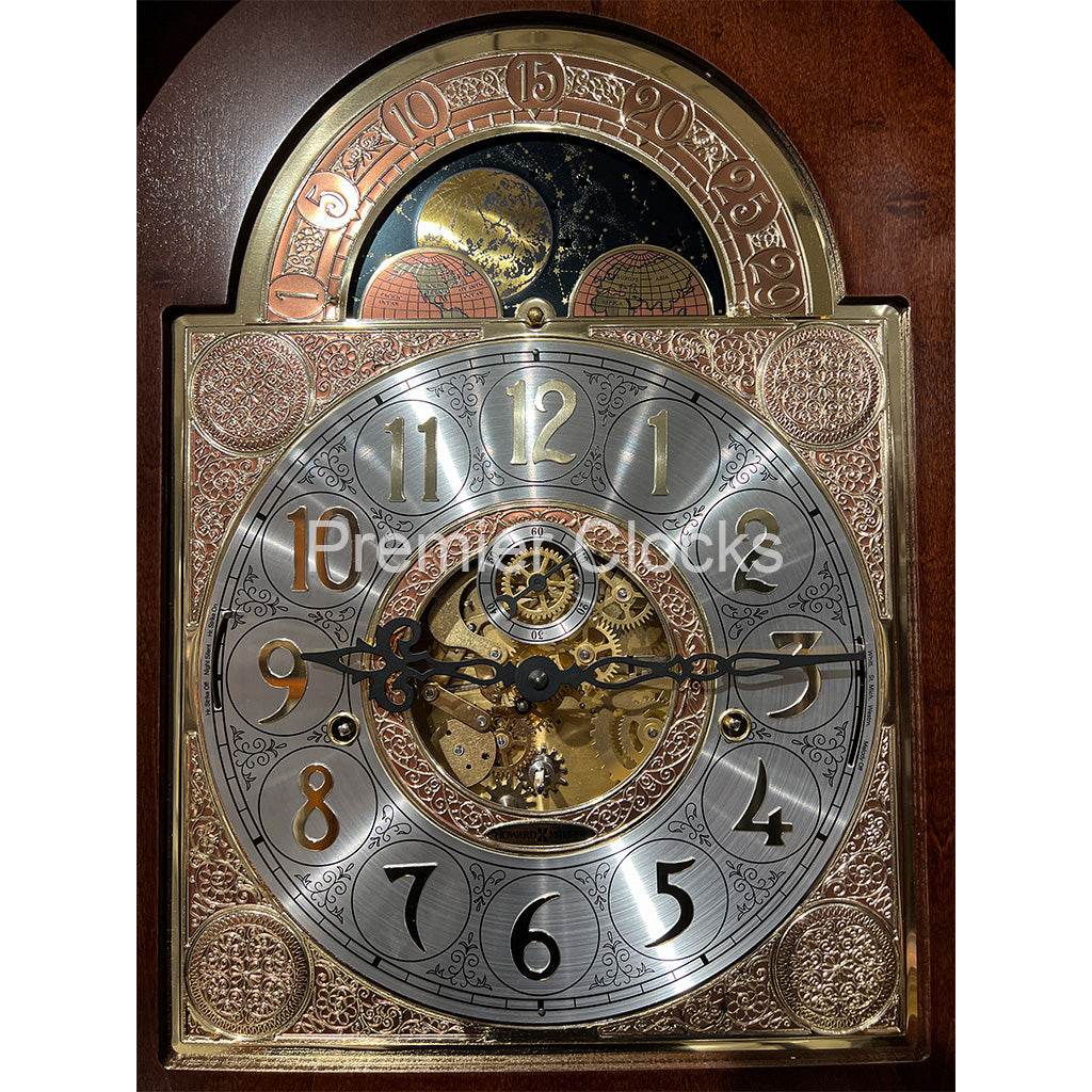 Howard Miller Winterhalder II Grandfather Clock 611188 real photo dial - Premier Clocks