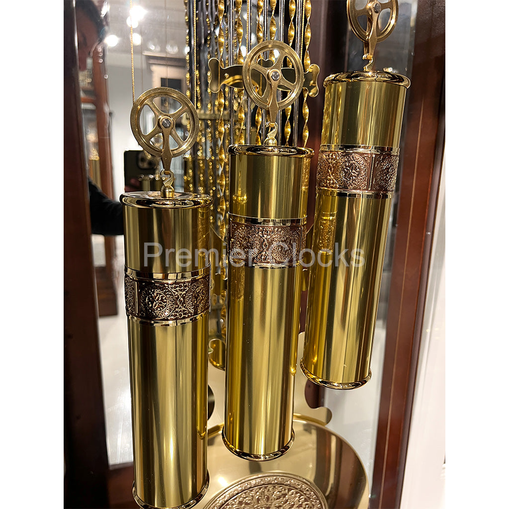 Howard Miller Winterhalder II Grandfather Clock 611188 real photo of the pendulum - Premier Clocks