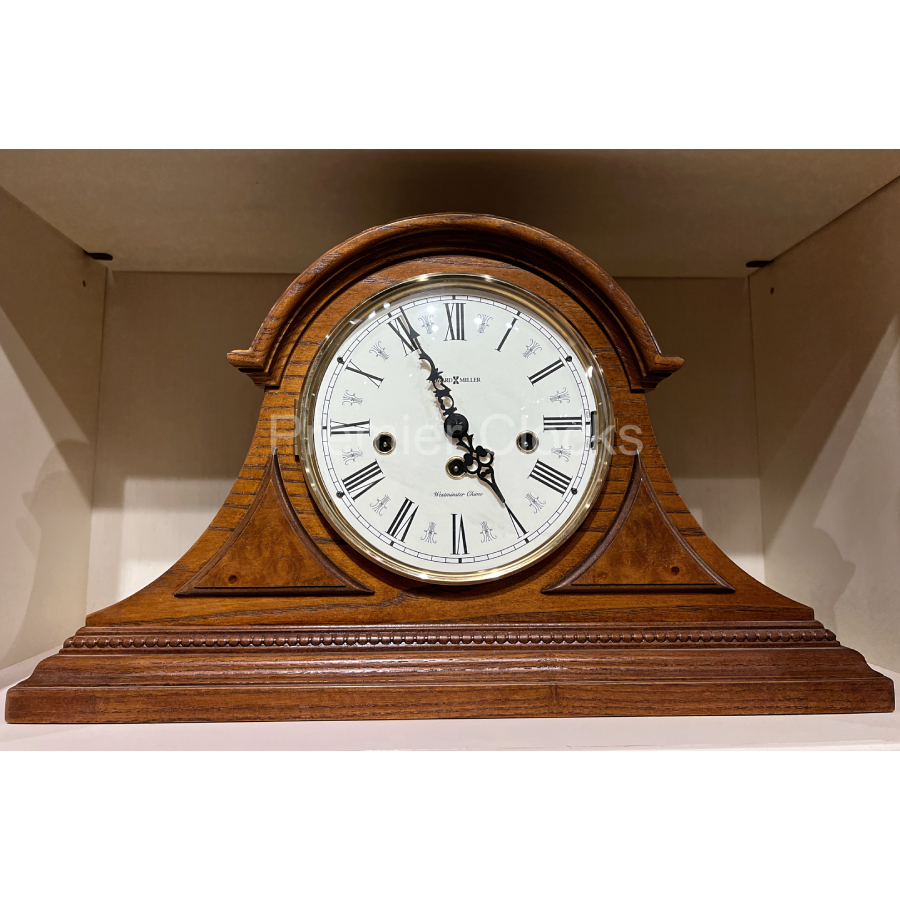Howard Miller Worthington Mantel Clock 613102 real photo front - Premier Clocks