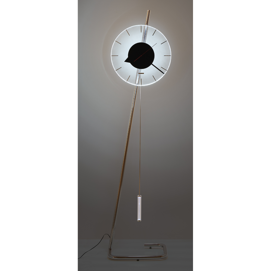 Howard Miller Z Floor Clock 615132 with a LED light illuminated dial - Premier Clocks