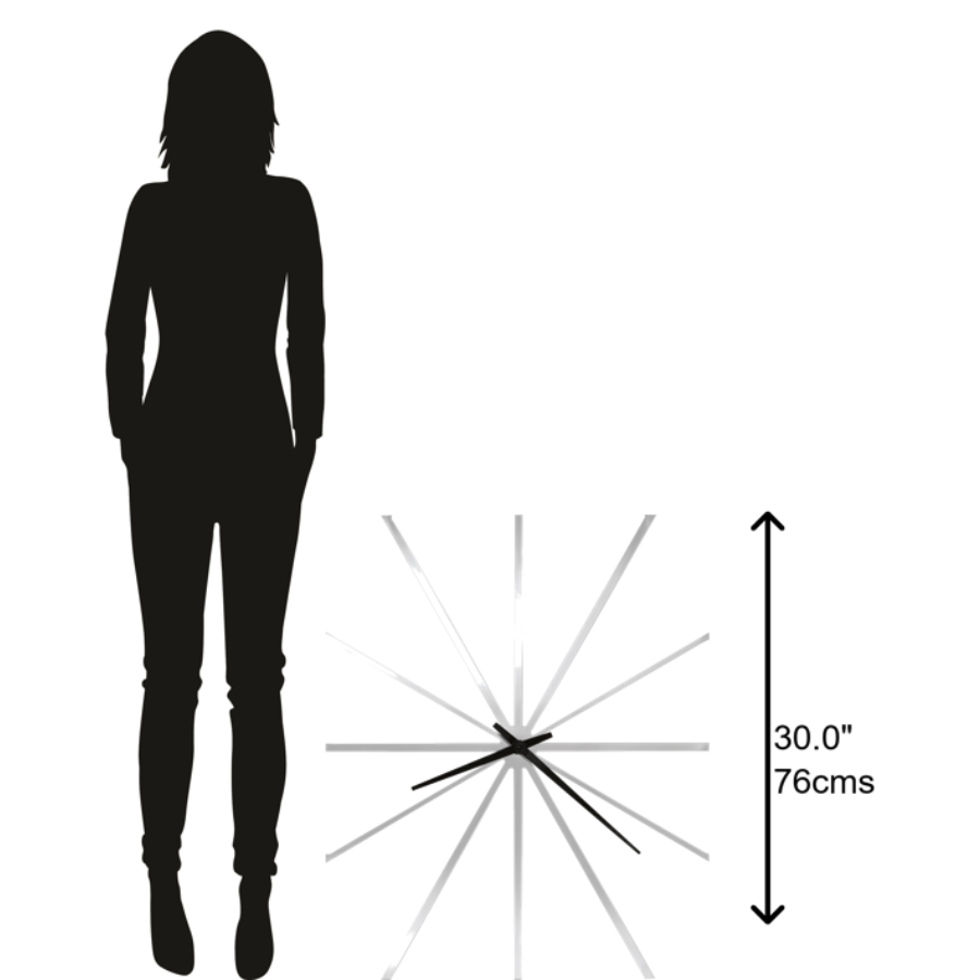 Howard Miller Zander Wall Clock 625616 scale - Premier Clocks