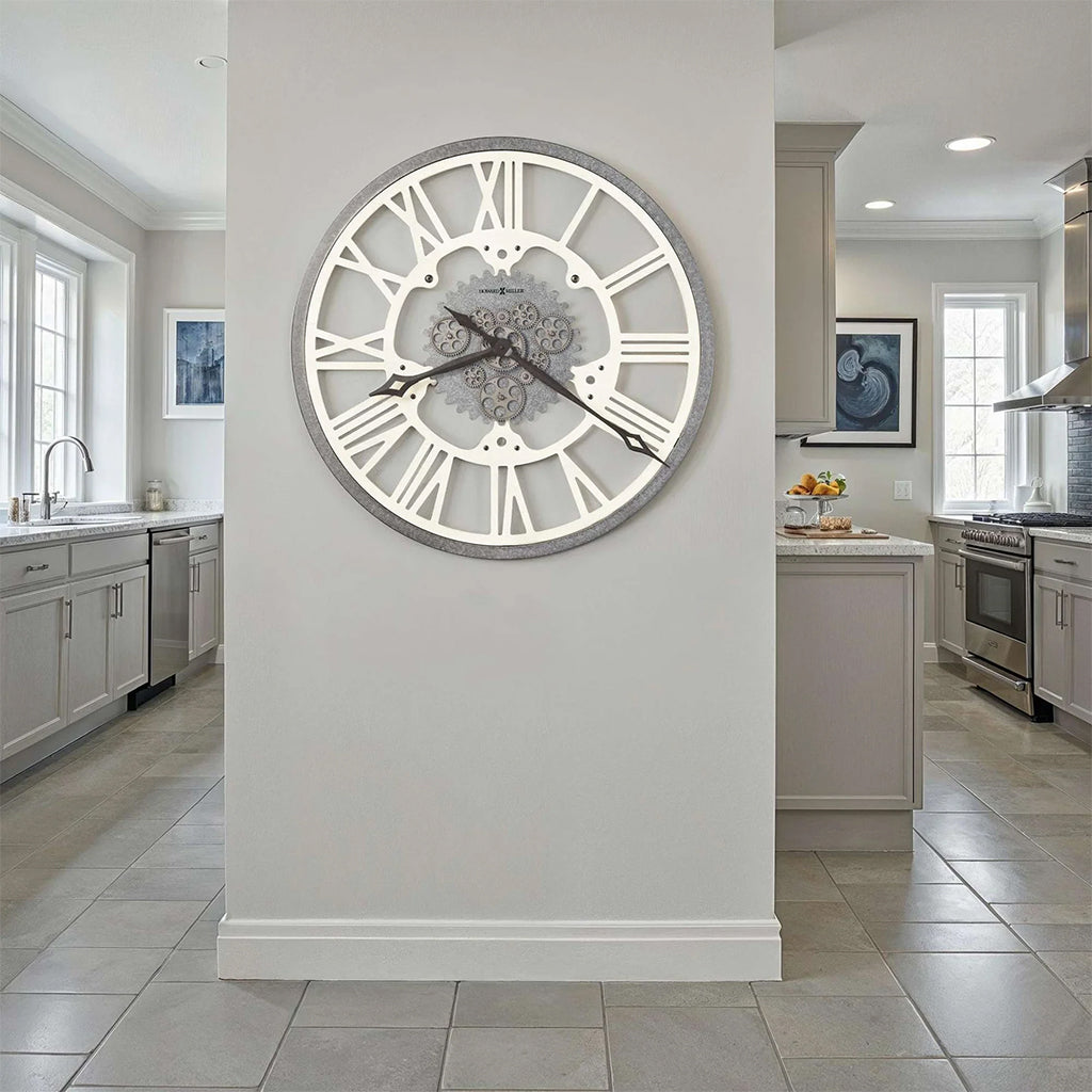 Howard Miller Zeila Wall Clock 625814 in interior decor - Premier Clocks