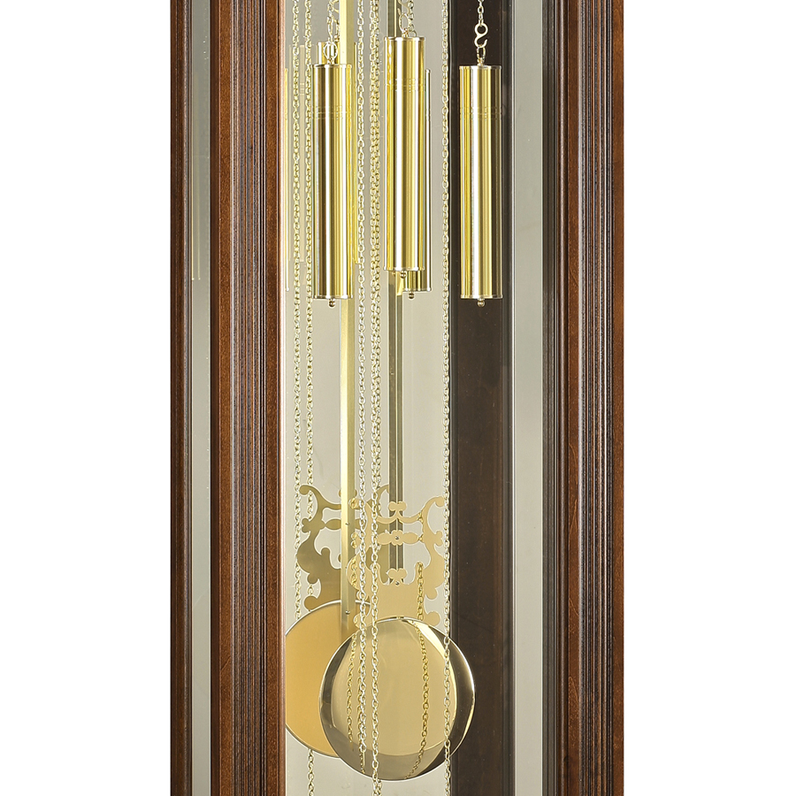 Ridgeway Harper Grandfather Clock 2552 pendulum and chain-driven weights - Premier Clocks