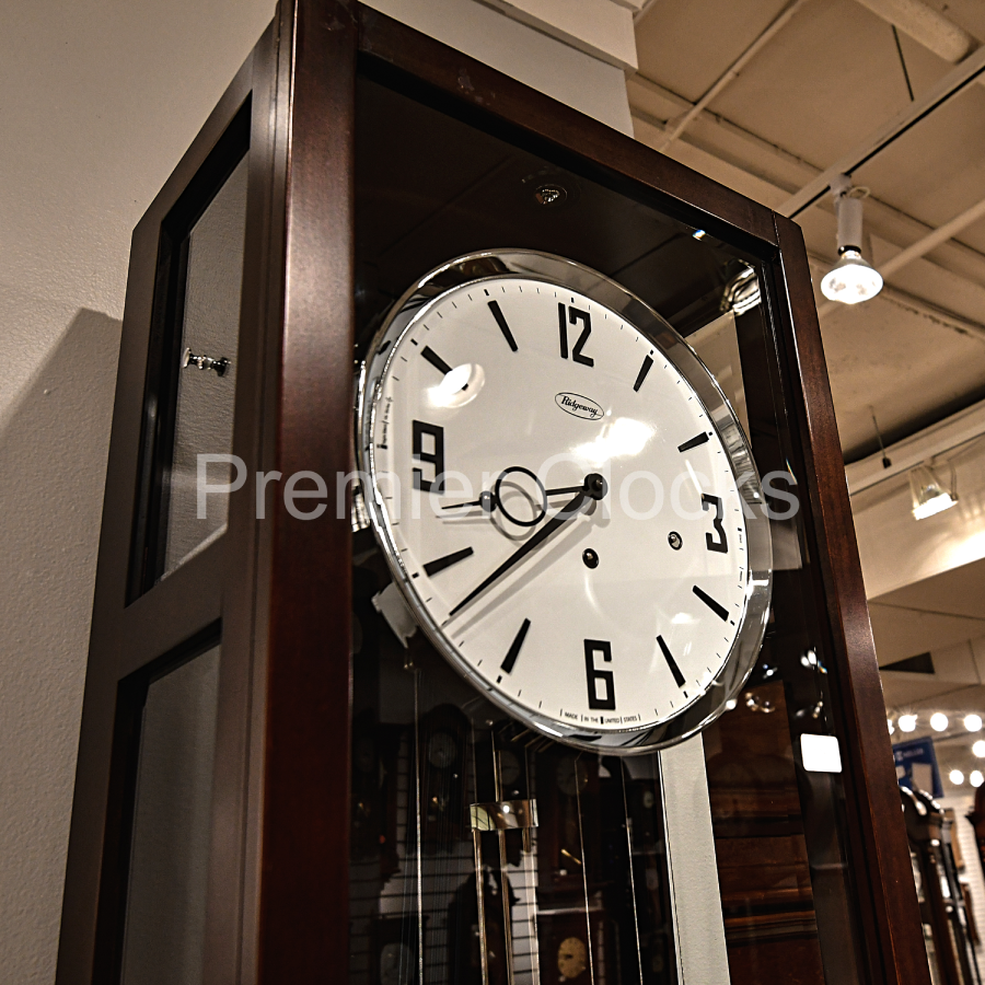 Ridgeway Rutland Floor Clock 2570 real photo top - Premier Clocks