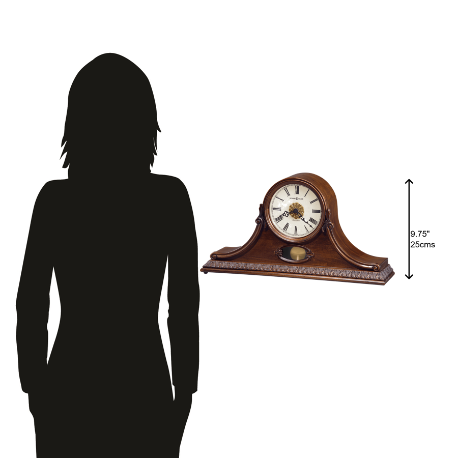 Howard Miller Andrea Mantel Clock 635144 scale - Premier Clocks