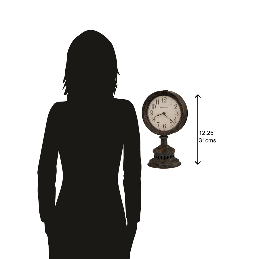 Howard Miller Ardie Mantel Clock 635199 Scale at Premier Clocks