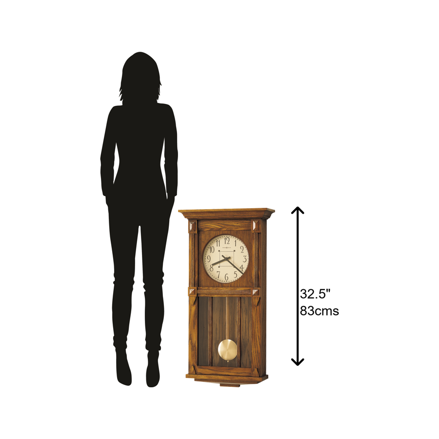 Howard Miller Ashbee II Wall Clock 620185 | Premier Clocks