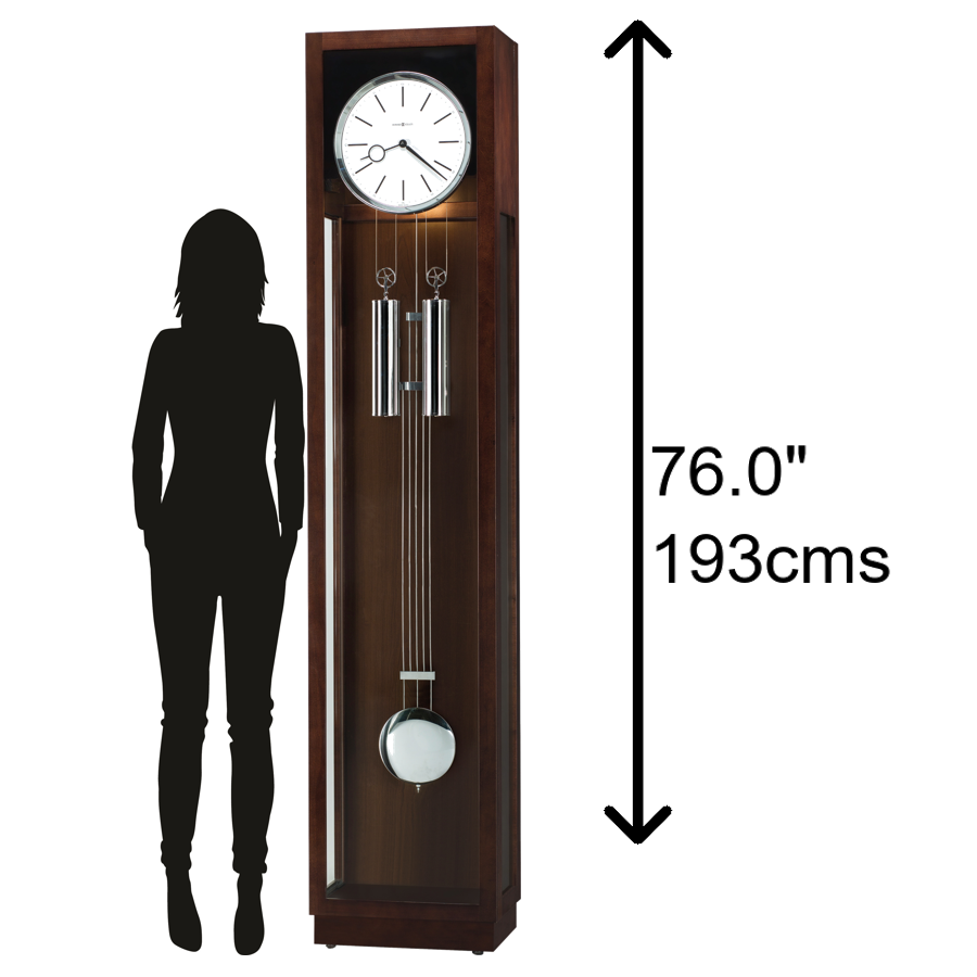 Howard Miller Avalon Floor Clock 611220 scale at Premier Clocks