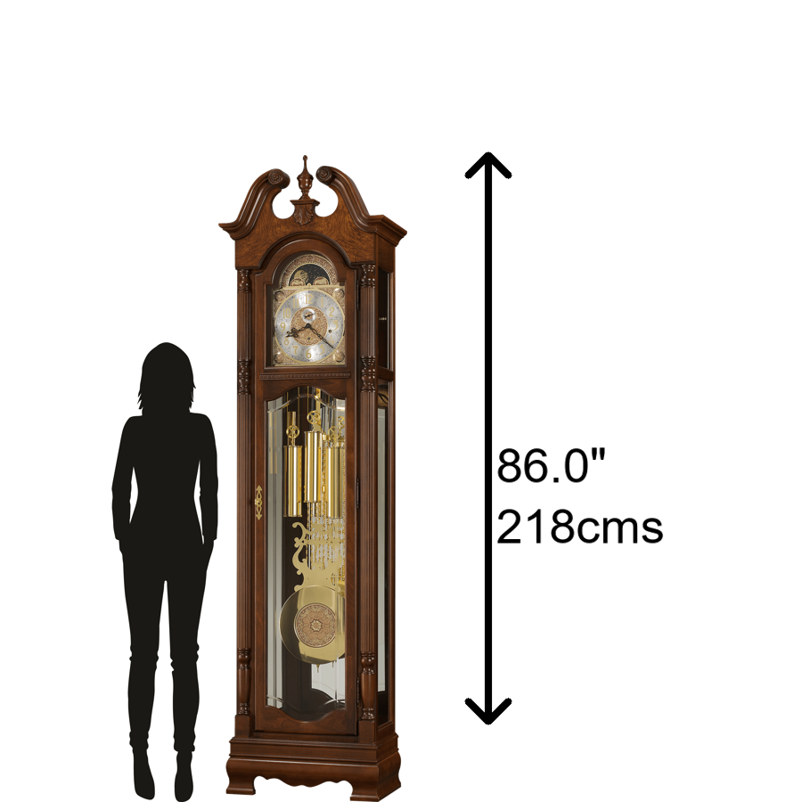 Howard Miller Baldwin Grandfather Clock 611200 scale at Premier Clocks