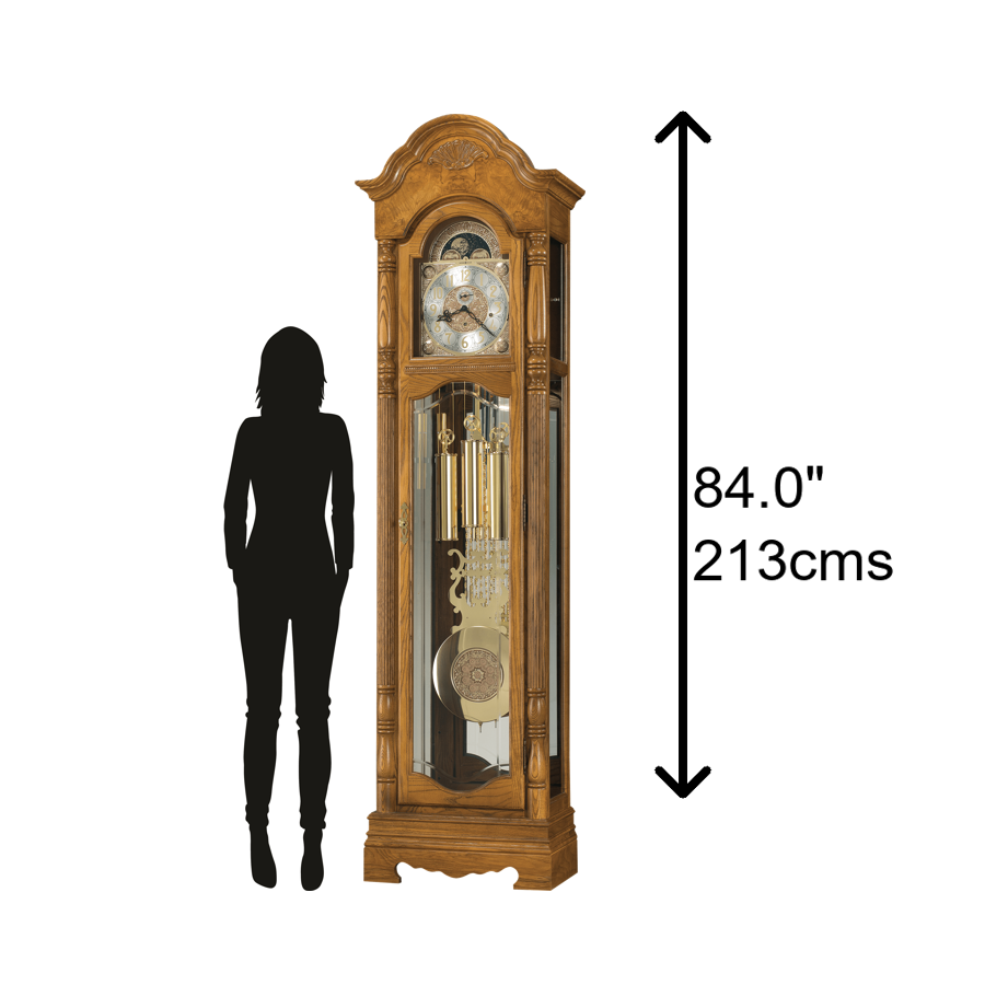 Howard Miller Browman Grandfather Clock 611202 scale at Premier Clocks