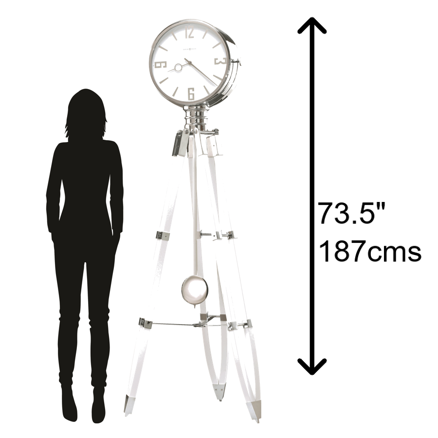 Howard Miller Chaplin III Floor Clock 615069 - scale - Premier Clocks