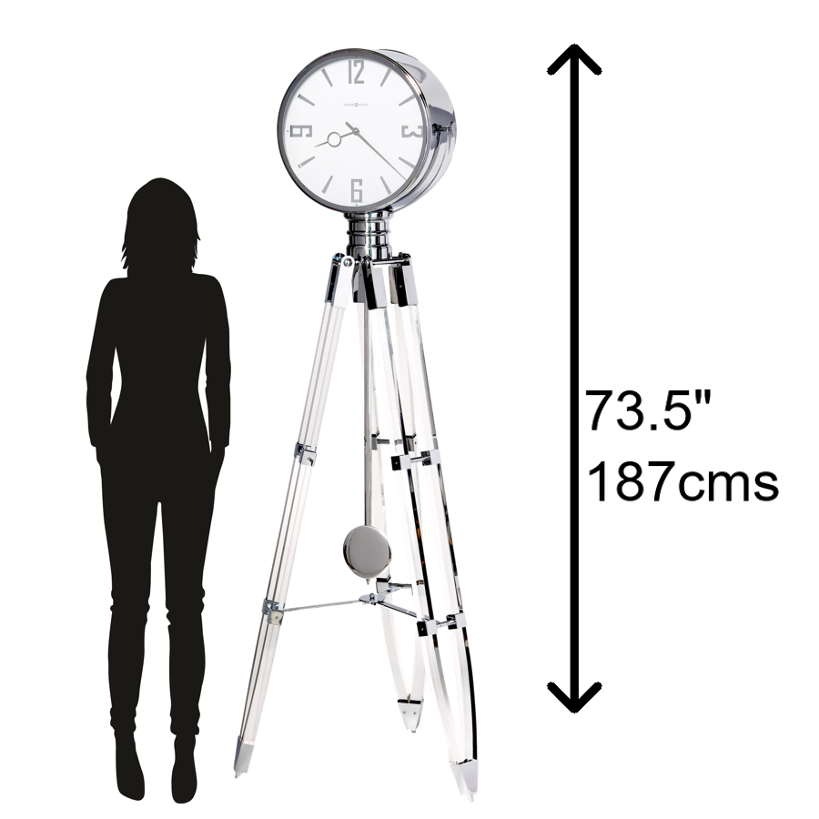 Howard Miller Chaplin V Floor Clock 615110 - scale - Premier Clocks