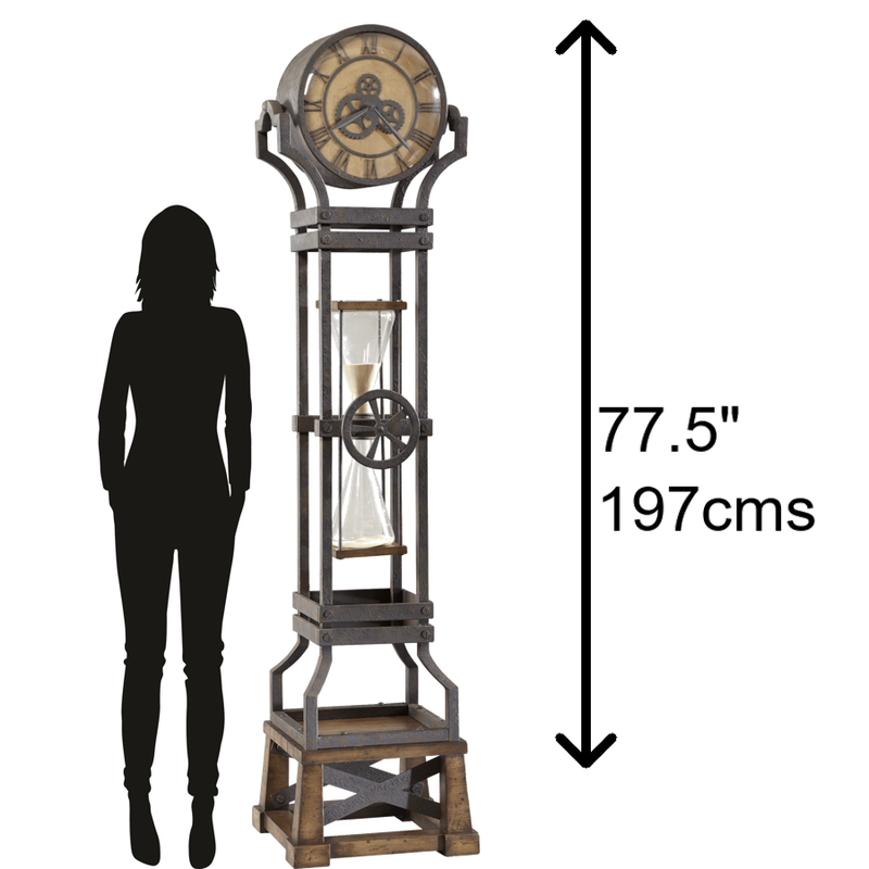 Howard Miller Hourglass Floor Clock 615074 Premier Clocks