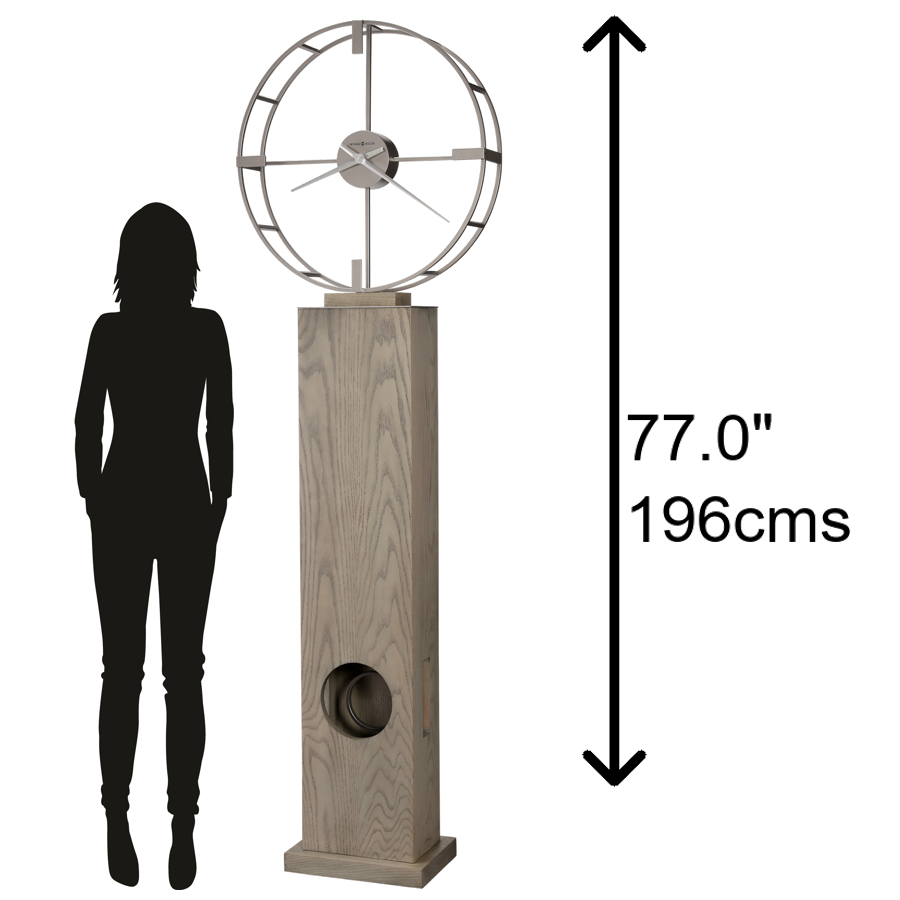 Howard Miller Juno Floor Clock 611312 - scale - Premier Clocks
