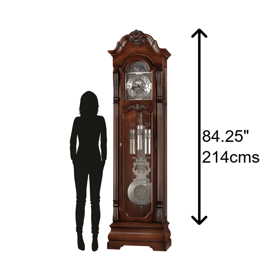 Howard Miller Neilson Grandfather Clock 611102 scale at Premier Clocks