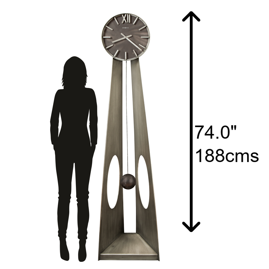 Howard Miller Odie Floor Clock 615114 - scale - Premier Clocks