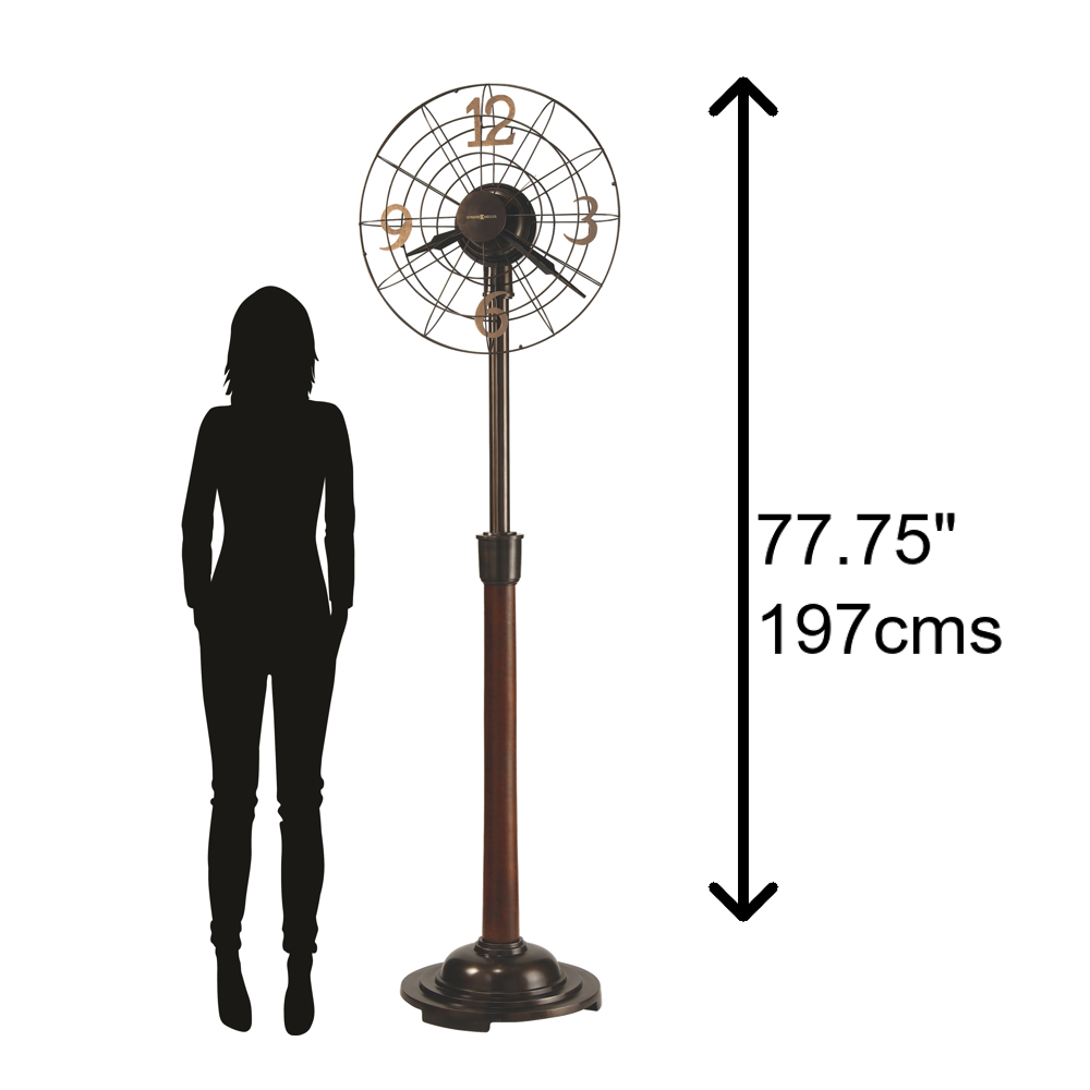 Howard Miller Phan Floor Clock 615096 - scale - Premier Clocks