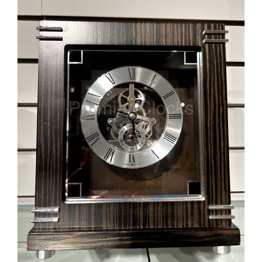 Howard Miller Batavia Mantel Clock 635177 real image front view - Premier Clocks