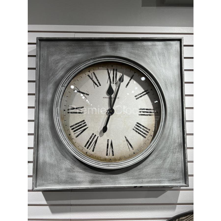 Howard Miller Bathazaar Wall Clock 625622 real image front view - Premier Clocks