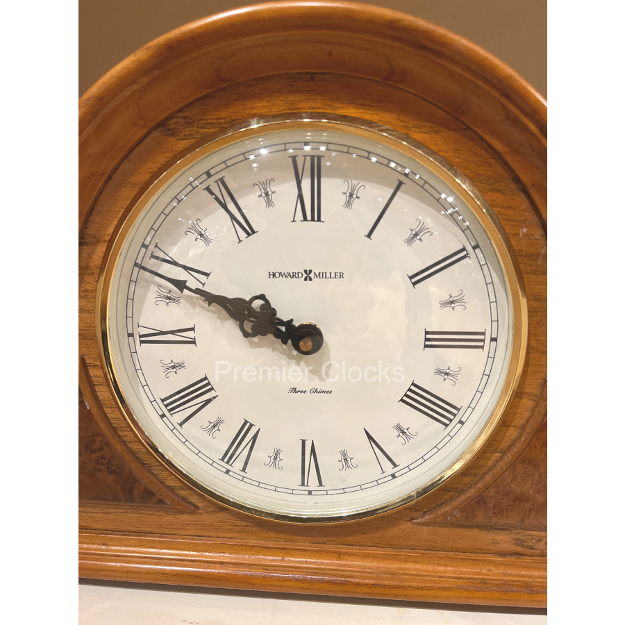 Howard Miller Burton Mantel Clock 635106 real image dial - Premier Clocks
