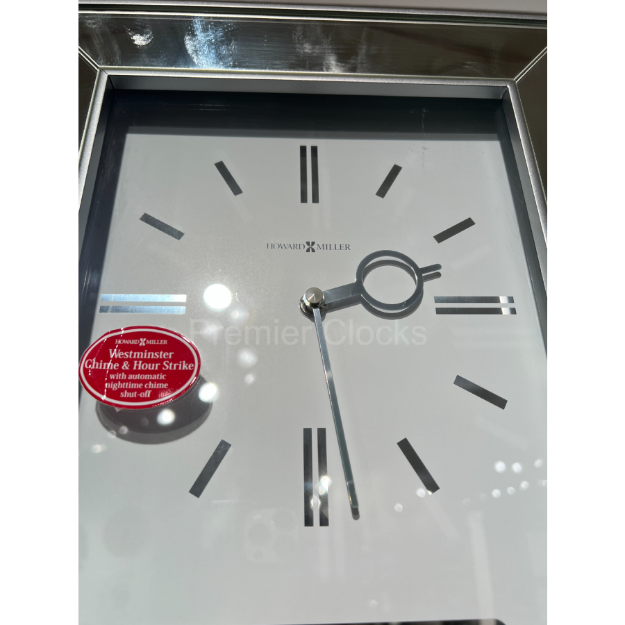 Howard Miller Chaz Wall Clock 625614 real image dial details - Premier Clocks