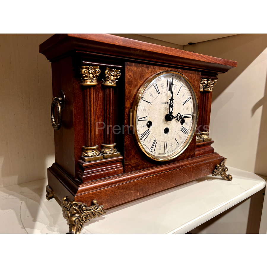 Howard Miller Circa Mantel Clock 630212 real image side view - Premier Clocks