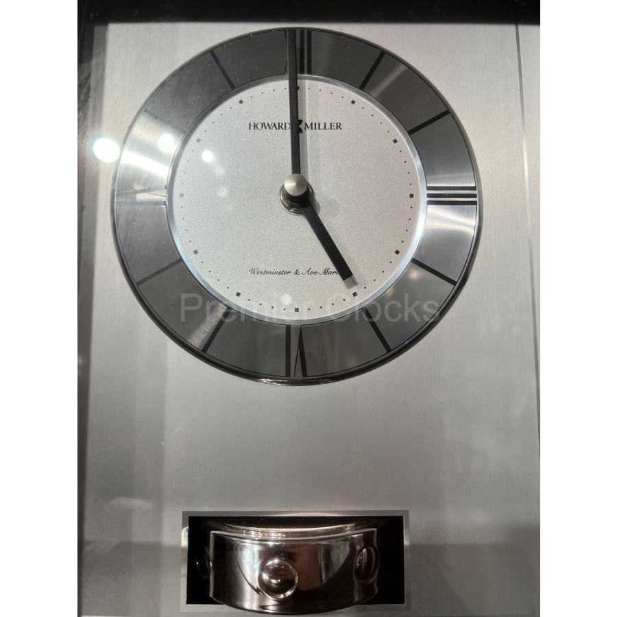 Howard Miller Gardner Mantel Clock 635172 real image dial details - Premier Clocks