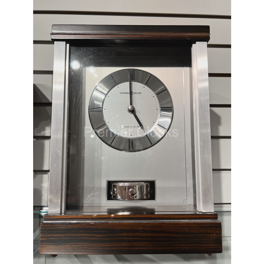 Howard Miller Gardner Mantel Clock 635172 real image front view - Premier Clocks