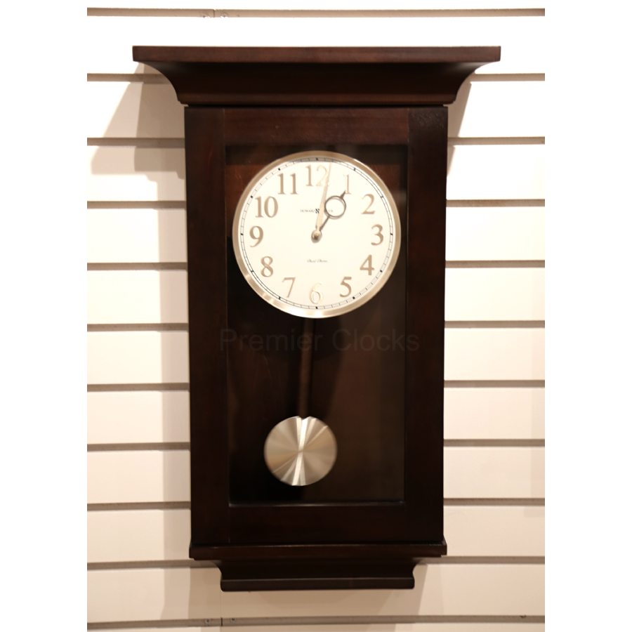 Howard Miller Gerrit Wall Clock 625379 real photo front - Premier Clocks