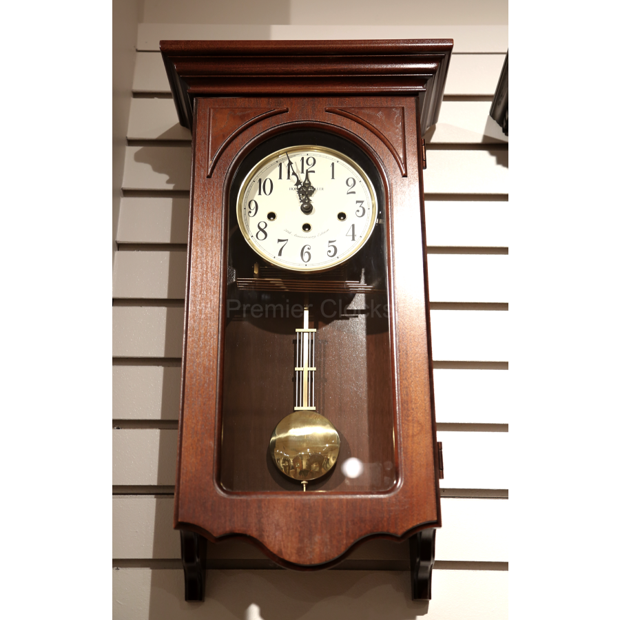 Howard Miller Jennelle Wall Clock 620445 real image front view - Premier Clocks