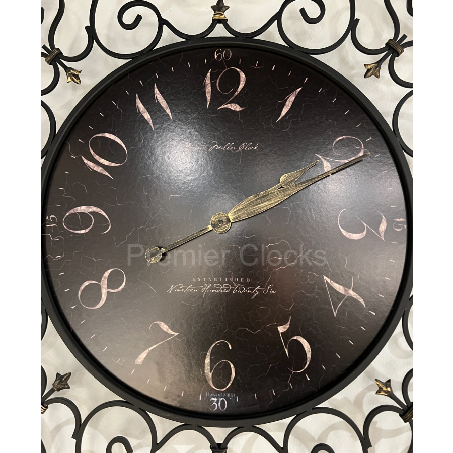 Howard Miller Joline Wall Clock 625367 real image dial - Premier Clocks