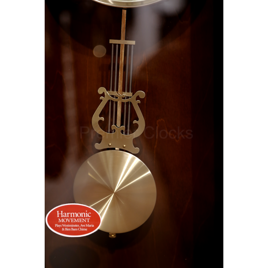 Howard Miller Lewisburg Wall Clock 625474 real photo pendulum - Premier Clocks
