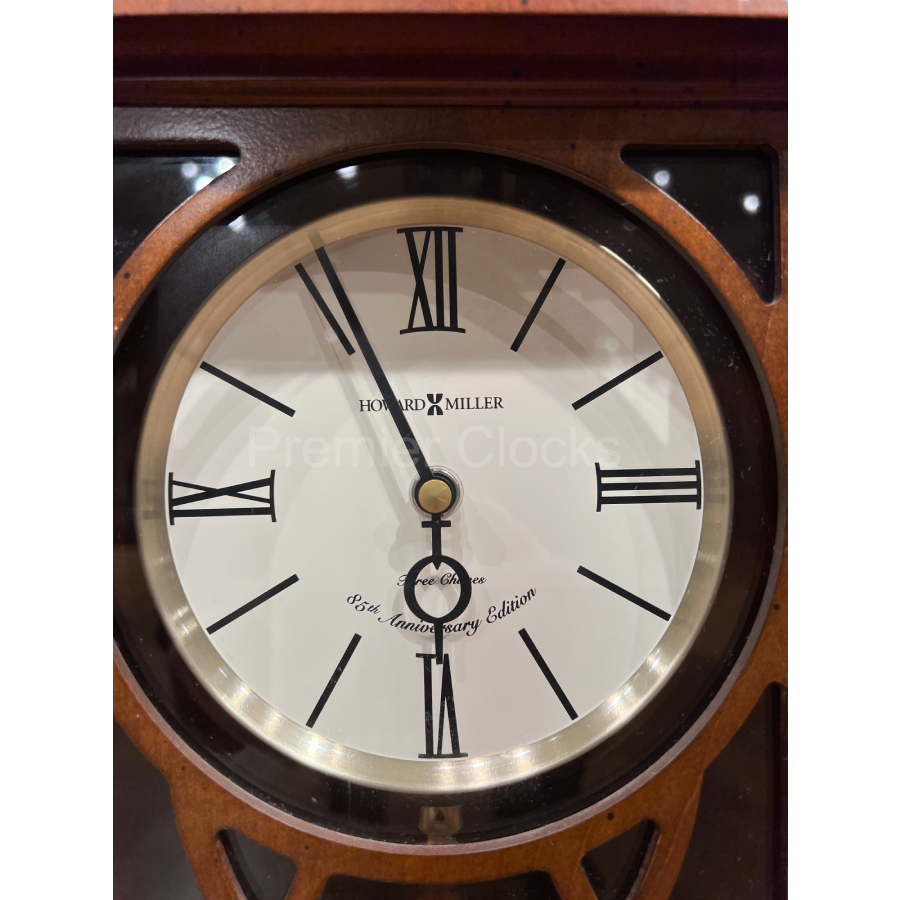 Howard Miller Lorna Mantel Clock 635170 real image dial details - Premier Clocks