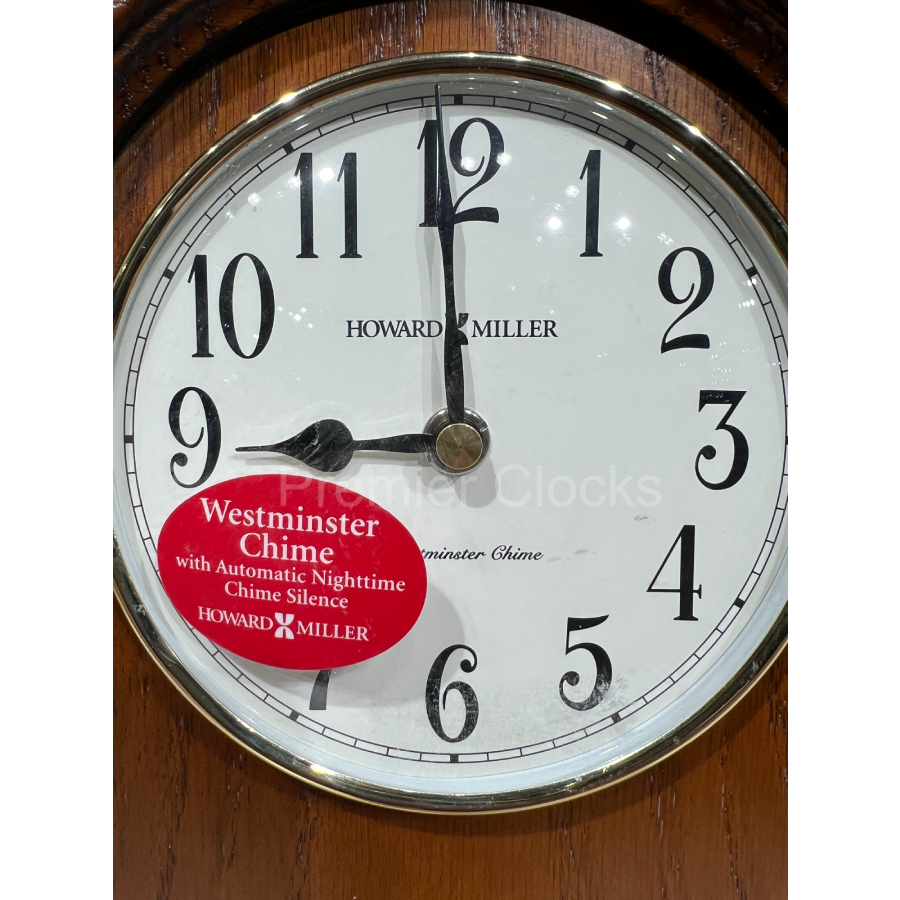 Howard Miller Myra Mantel Clock 635121 real image dial - Premier Clocks