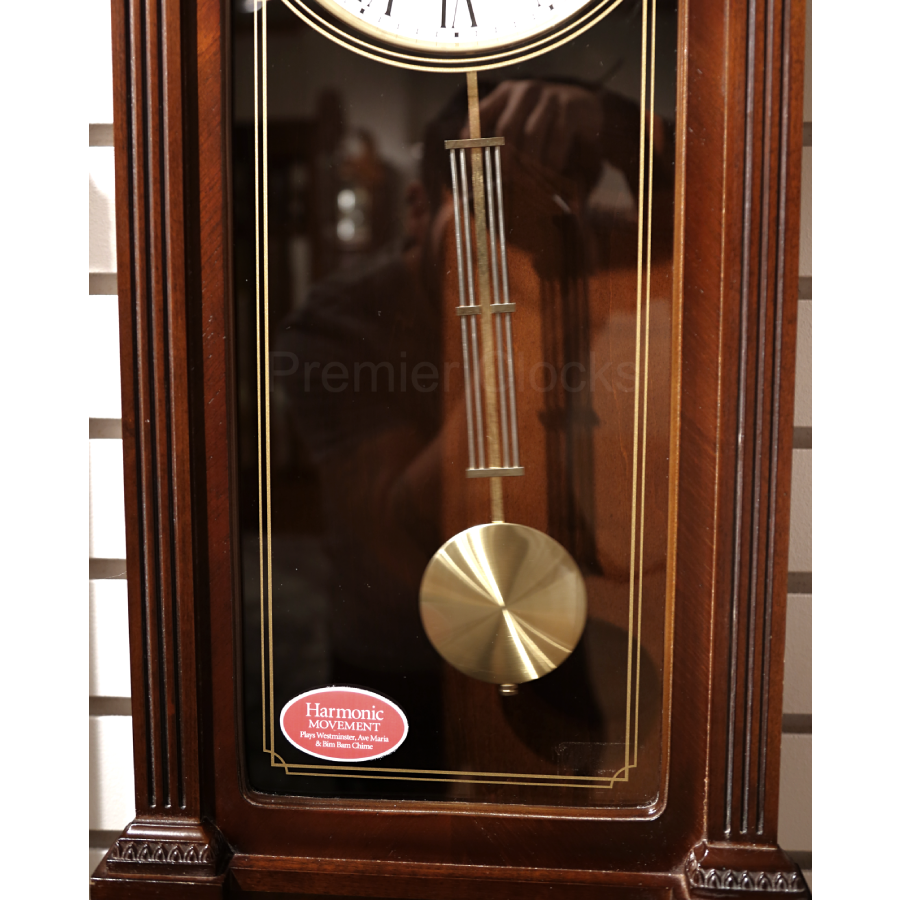 Howard Miller Sinclair Wall Clock 625524 real photo pendulum - Premier Clocks