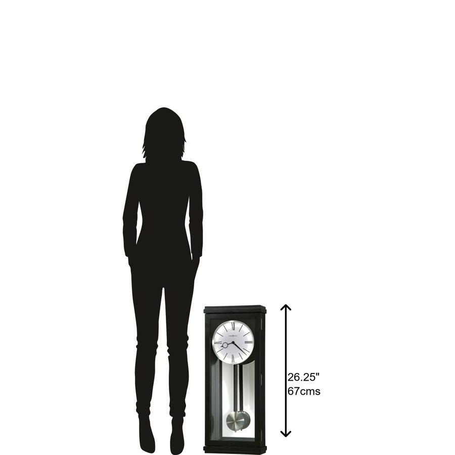 Howard Miller Alvarez Wall Clock 625440 scale at Premier Clocks