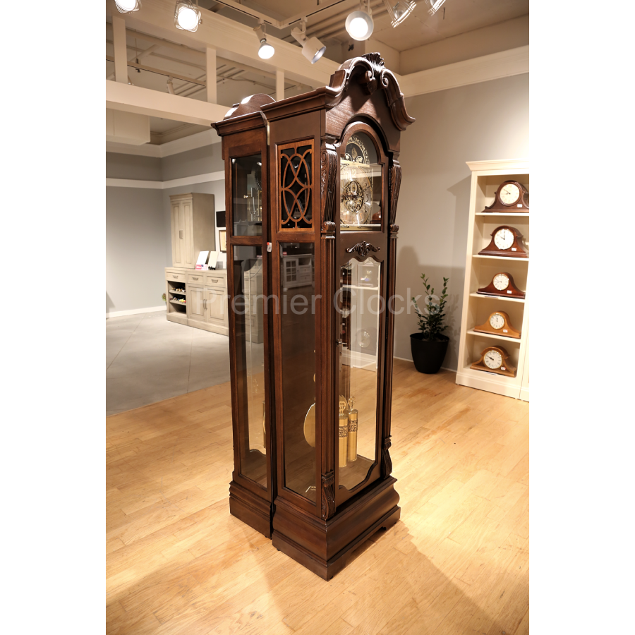 Ridgeway Henley Grandfather Clock 2592 real photo side view in interior - Premier Clocks